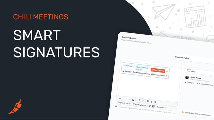 Book More Meetings With Smart Team Signatures