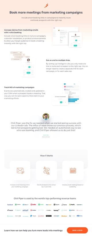 Book More Meetings from Marketing Campaigns