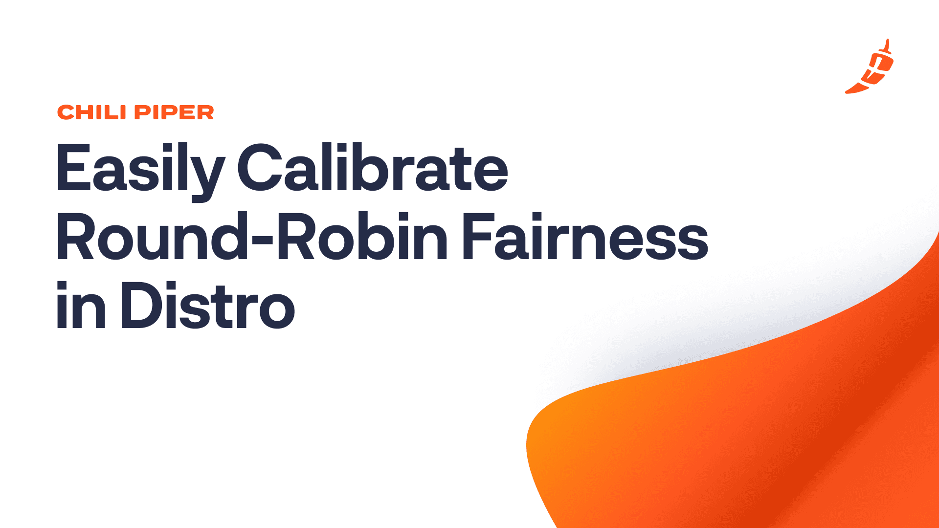 Easily Calibrate Round-Robin Fairness in Distro