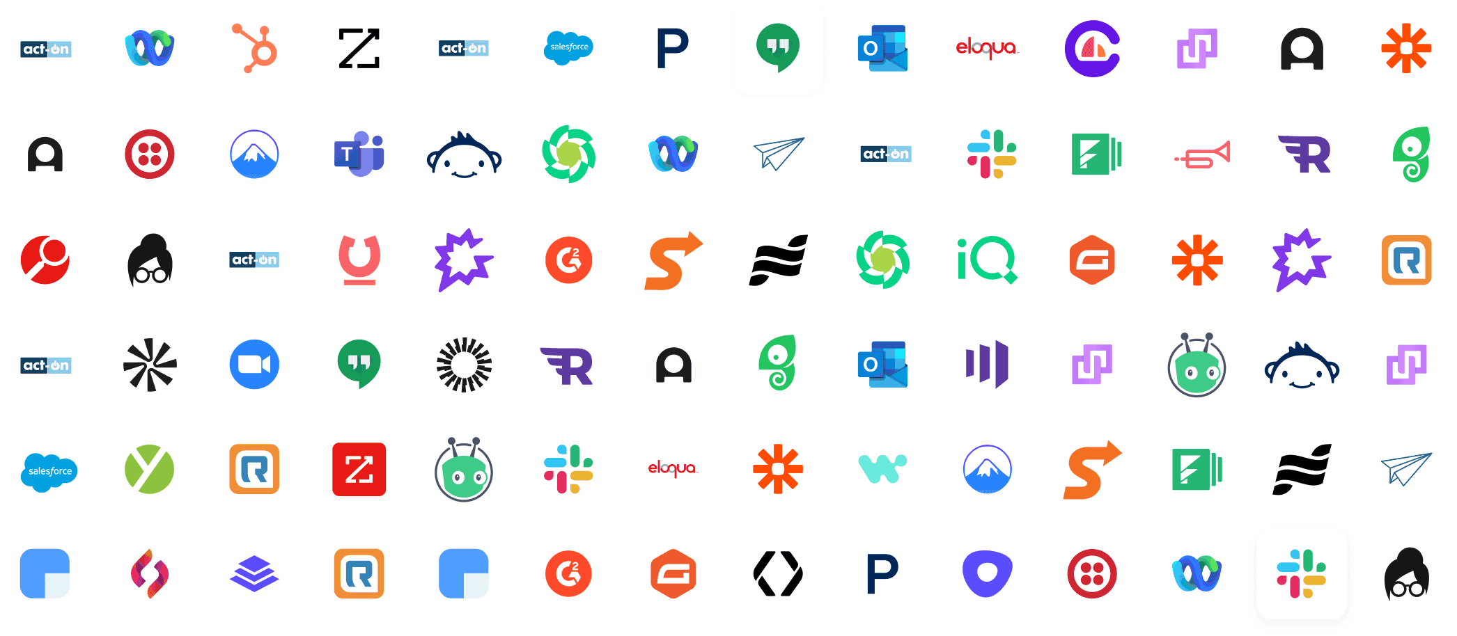 Integration partner logos