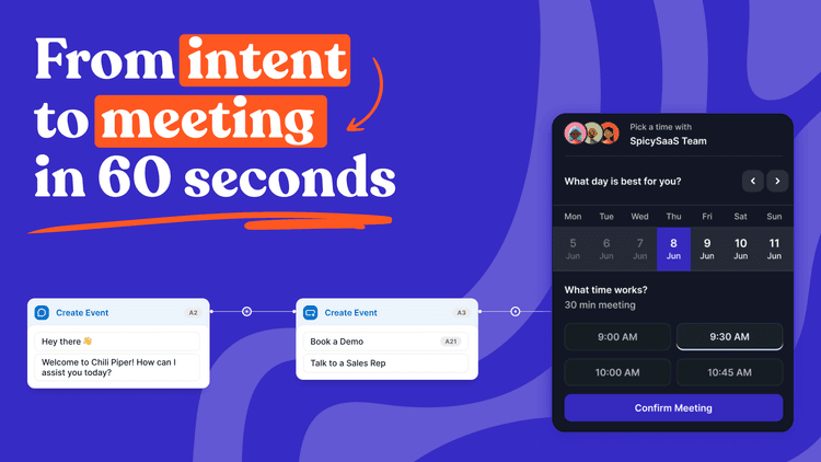 How Chili Piper turns high-intent prospects into meetings in 60 seconds