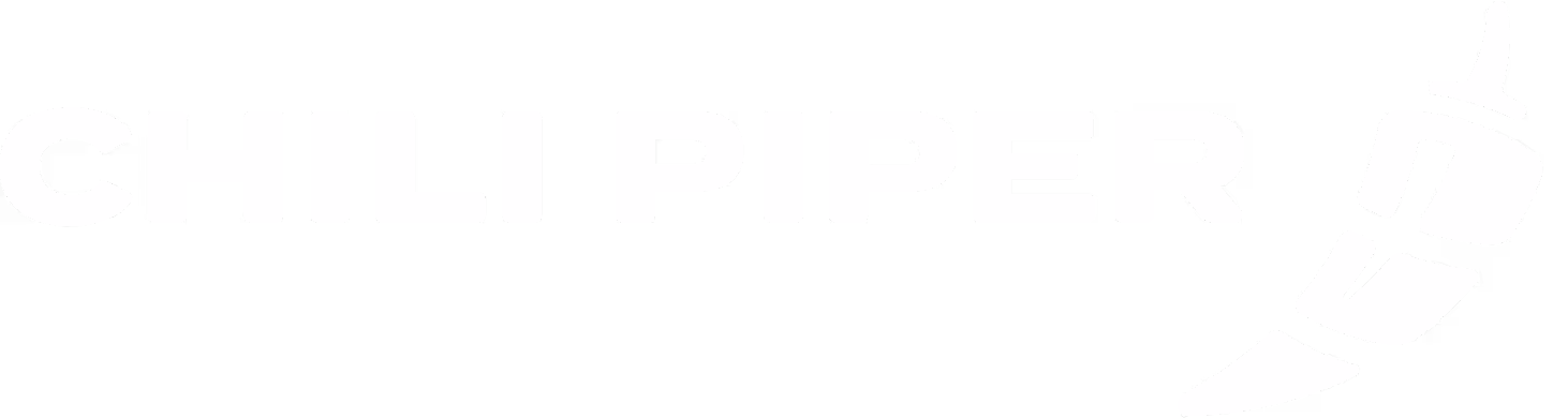 Chili Piper logo — Horizontal — White
