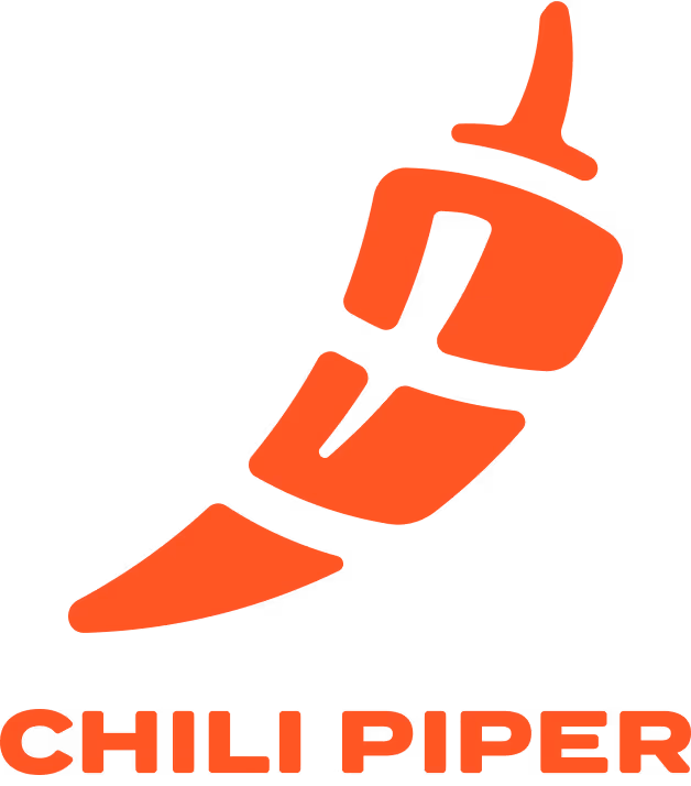 Chili Piper logo — Vertical — Red