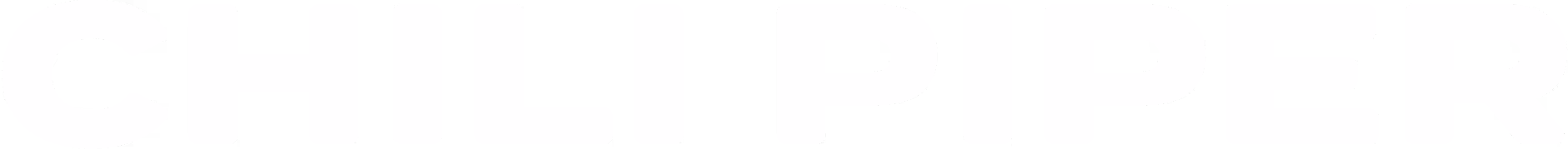 Chili Piper logo — Logotype — White