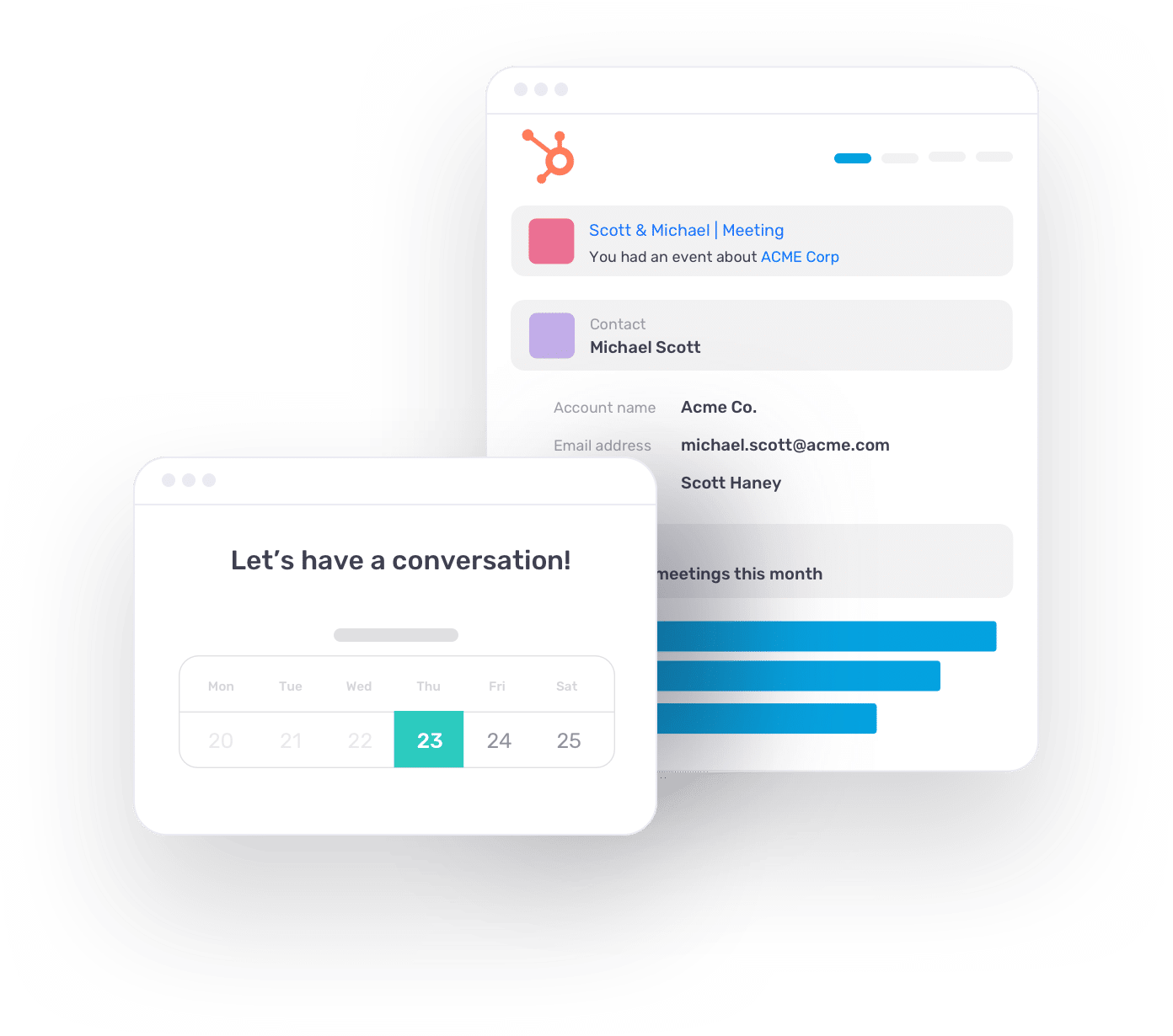 Track every contact and engagement